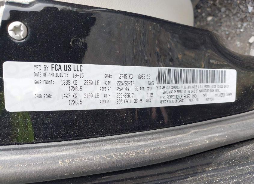 Photo 9 of 2016 Chrysler Town & COUNTRY TOURING (VIN 2C4RC1BG5GR190327)