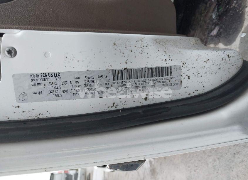 Photo 9 of 2016 Chrysler Town & COUNTRY TOURING (VIN 2C4RC1BG5GR300020)