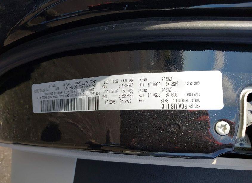 Photo 9 of 2020 Chrysler Pacifica TOURING L (VIN 2C4RC1BG5LR103939)