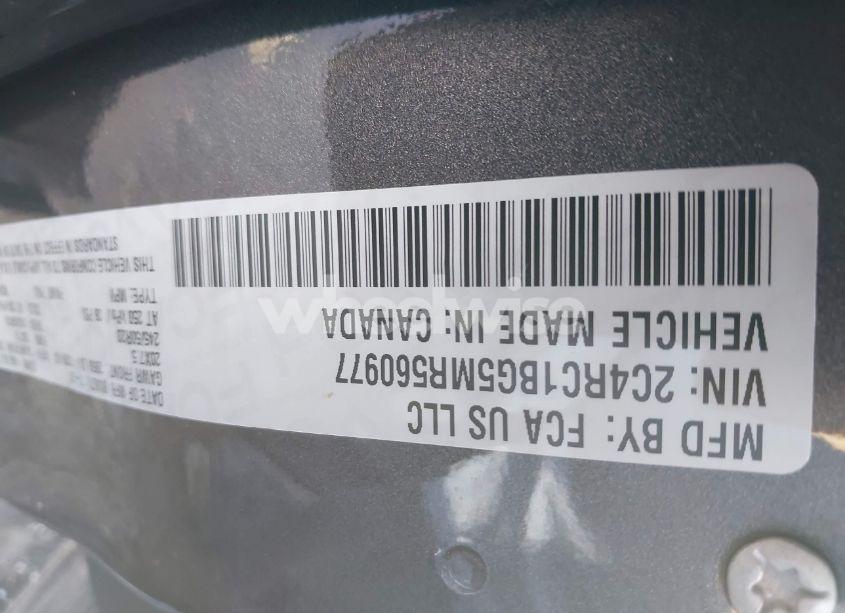 Photo 9 of 2021 Chrysler Pacifica TOURING L (VIN 2C4RC1BG5MR560977)