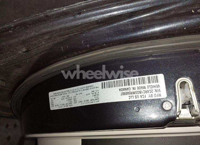 Photo 9 of 2021 Chrysler Pacifica TOURING L (VIN 2C4RC1BG5MR588987)