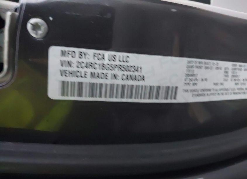 Photo 9 of 2023 Chrysler Pacifica TOURING L (VIN 2C4RC1BG5PR502341)