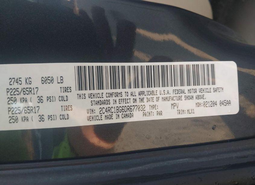 Photo 9 of 2013 Chrysler Town & COUNTRY TOURING (VIN 2C4RC1BG6DR677032)