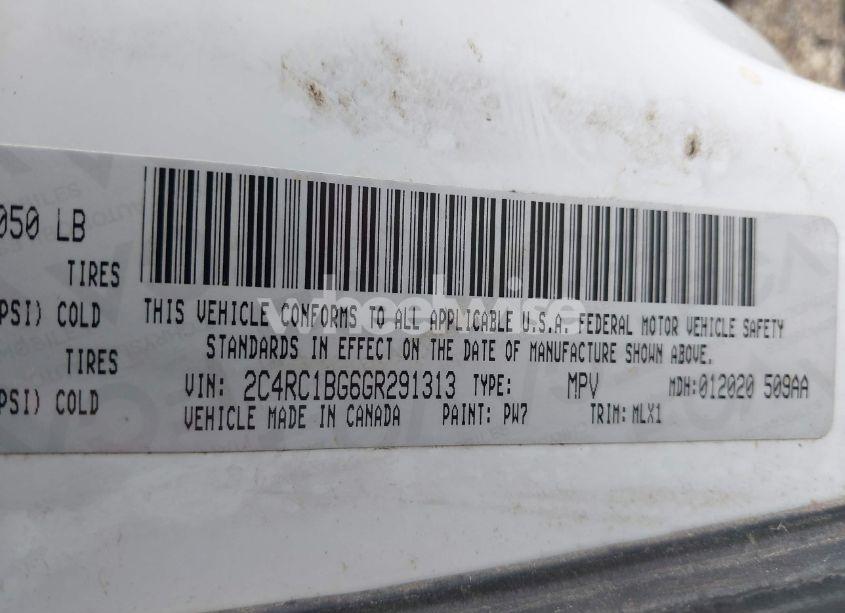 Photo 9 of 2016 Chrysler Town & COUNTRY TOURING (VIN 2C4RC1BG6GR291313)