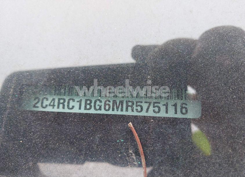 Photo 9 of 2021 Chrysler Pacifica TOURING L (VIN 2C4RC1BG6MR575116)