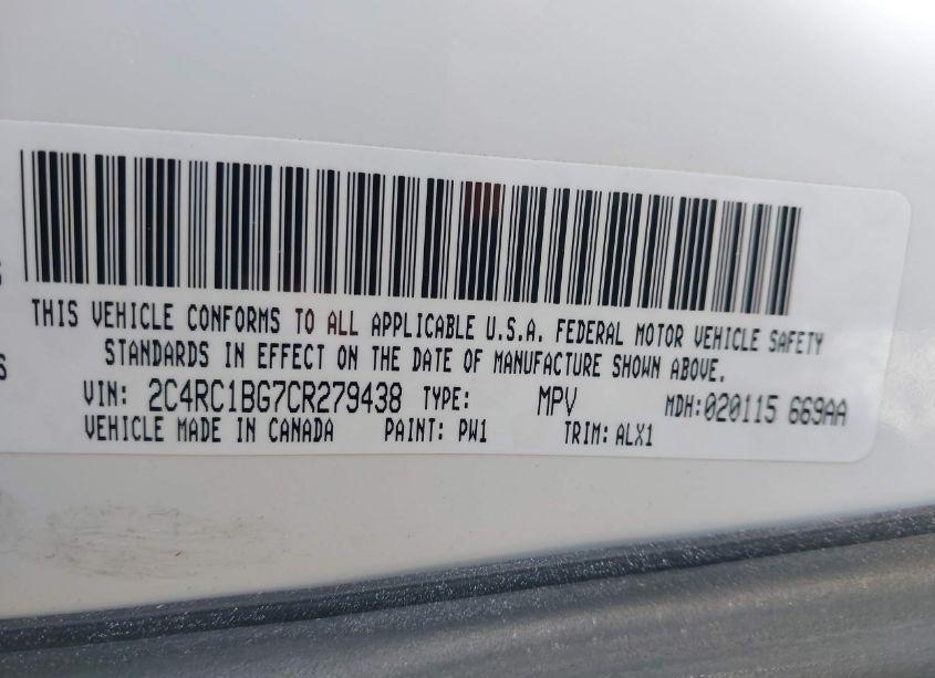 Photo 9 of 2012 Chrysler Town & COUNTRY TOURING (VIN 2C4RC1BG7CR279438)