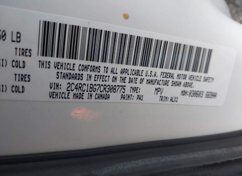 Photo 9 of 2012 Chrysler Town & COUNTRY TOURING (VIN 2C4RC1BG7CR308775)