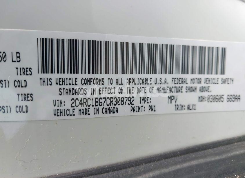 Photo 9 of 2012 Chrysler Town & COUNTRY TOURING (VIN 2C4RC1BG7CR308792)