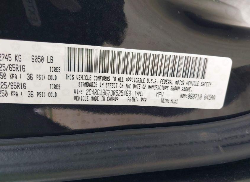 Photo 9 of 2013 Chrysler Town & COUNTRY TOURING (VIN 2C4RC1BG7DR525468)