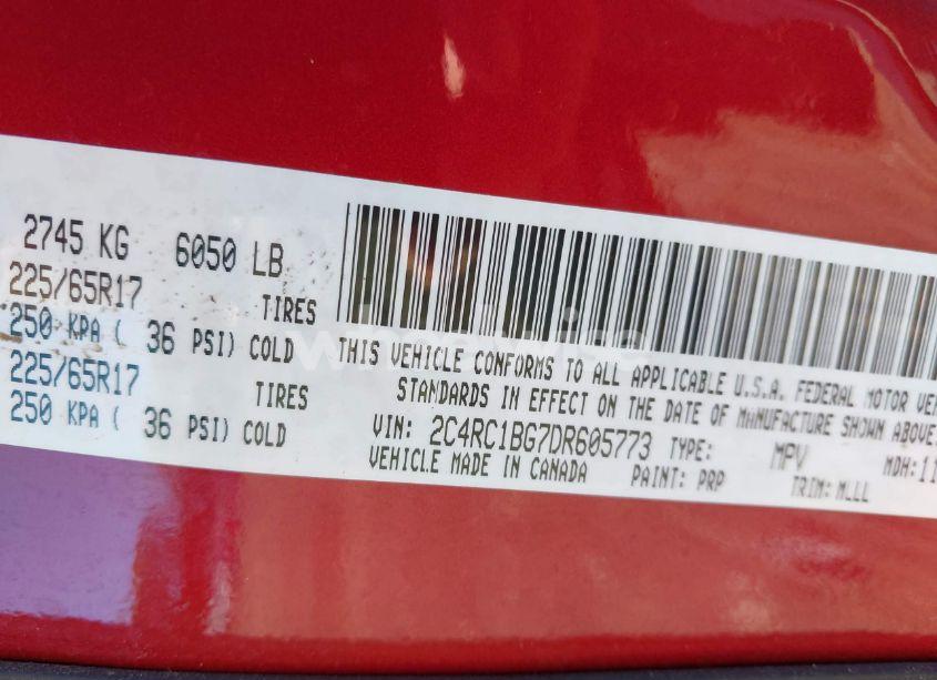 Photo 9 of 2013 Chrysler Town & COUNTRY TOURING (VIN 2C4RC1BG7DR605773)