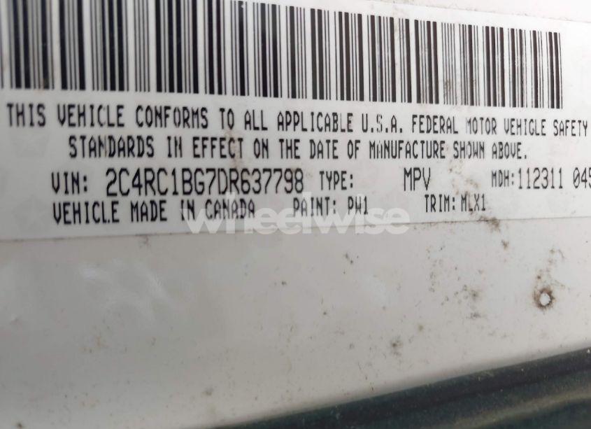 Photo 9 of 2013 Chrysler Town & COUNTRY TOURING (VIN 2C4RC1BG7DR637798)
