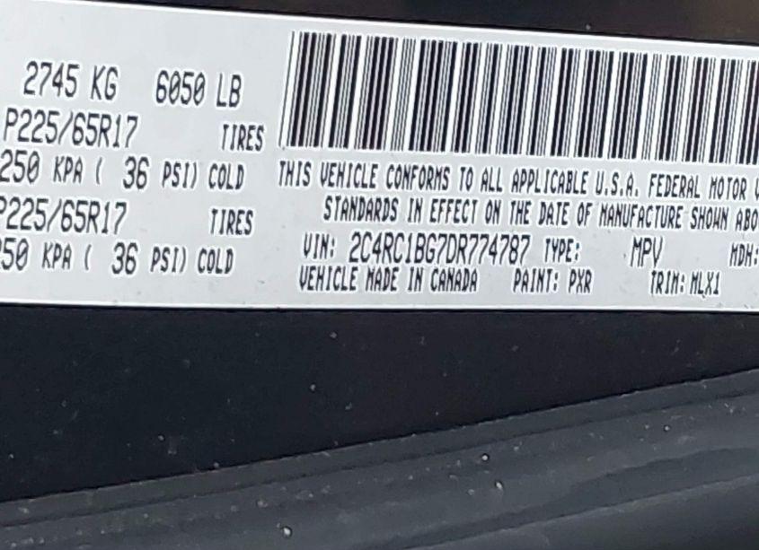 Photo 9 of 2013 Chrysler Town & COUNTRY TOURING (VIN 2C4RC1BG7DR774787)