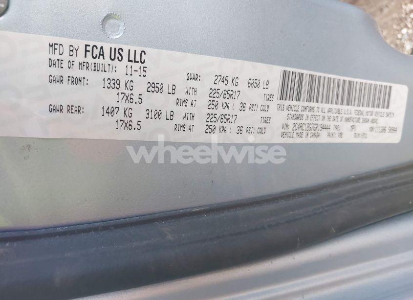 Photo 9 of 2016 Chrysler Town & COUNTRY TOURING (VIN 2C4RC1BG7GR194444)