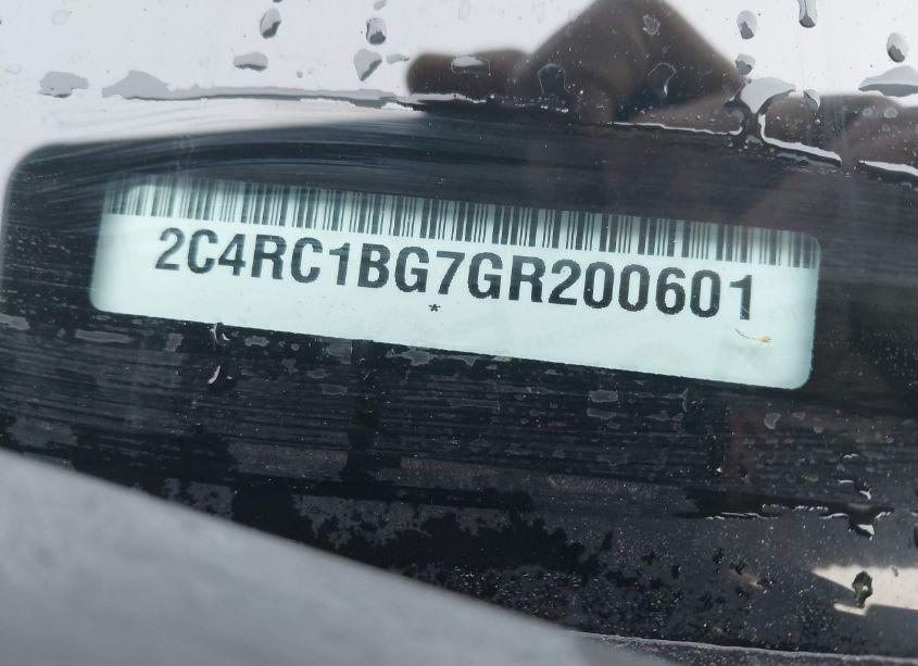 Photo 9 of 2016 Chrysler Town & COUNTRY TOURING (VIN 2C4RC1BG7GR200601)