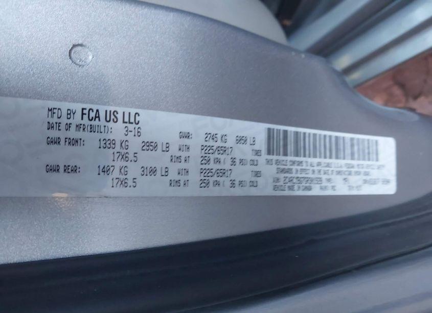 Photo 9 of 2016 Chrysler Town & COUNTRY TOURING (VIN 2C4RC1BG7GR301928)