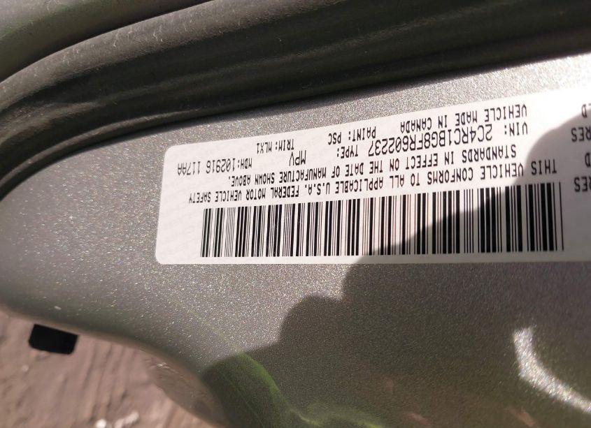 Photo 9 of 2015 Chrysler Town & COUNTRY TOURING (VIN 2C4RC1BG8FR602237)