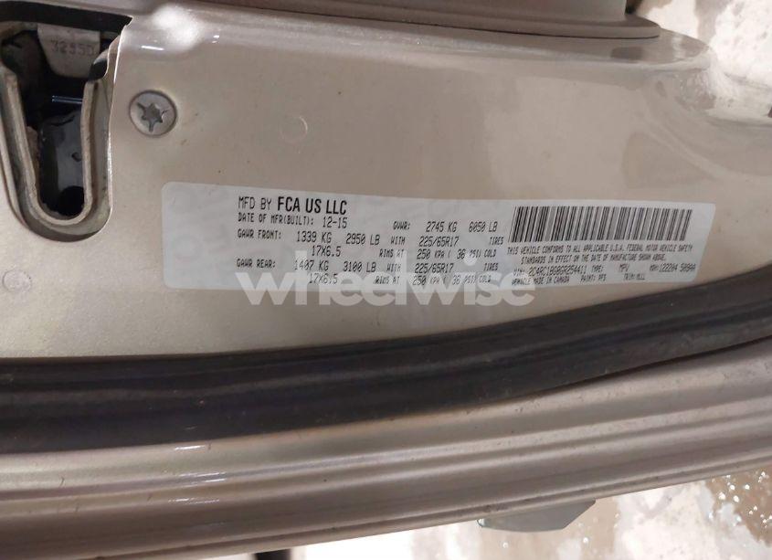 Photo 9 of 2016 Chrysler Town & COUNTRY TOURING (VIN 2C4RC1BG8GR254411)