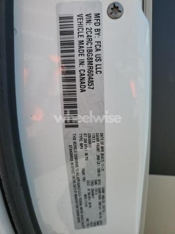 Photo 8 of 2021 CHRYSLER PACIFICA TOURING L (VIN 2C4RC1BG8MR604857)
