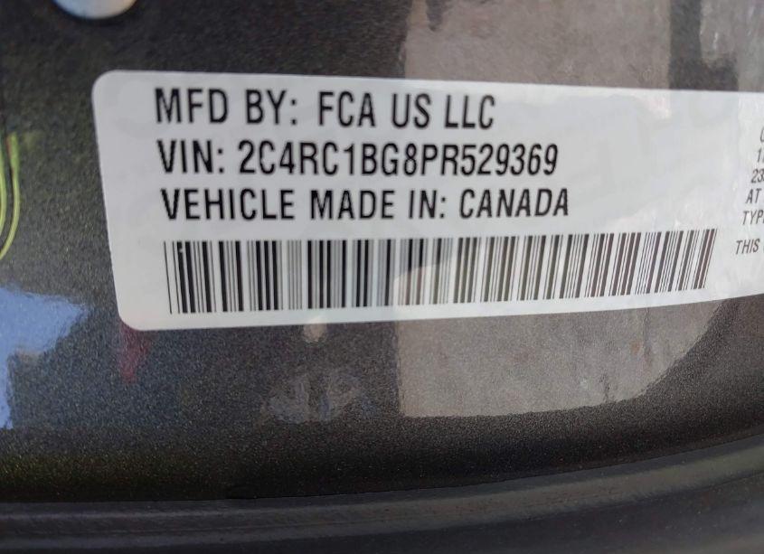 Photo 9 of 2023 Chrysler Pacifica TOURING L (VIN 2C4RC1BG8PR529369)