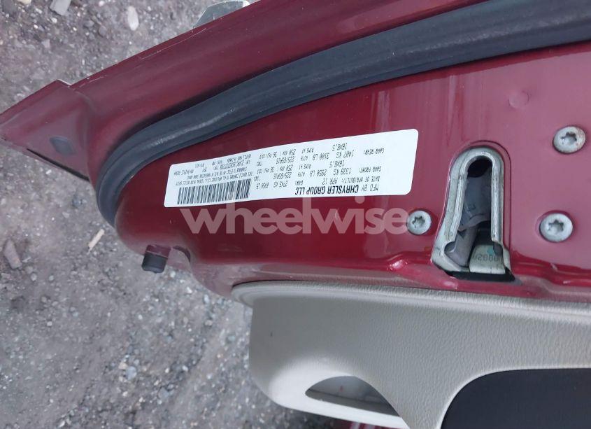 Photo 9 of 2012 Chrysler Town & COUNTRY TOURING (VIN 2C4RC1BG9CR337288)