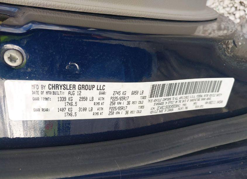 Photo 9 of 2013 Chrysler Town & COUNTRY TOURING (VIN 2C4RC1BG9DR559041)