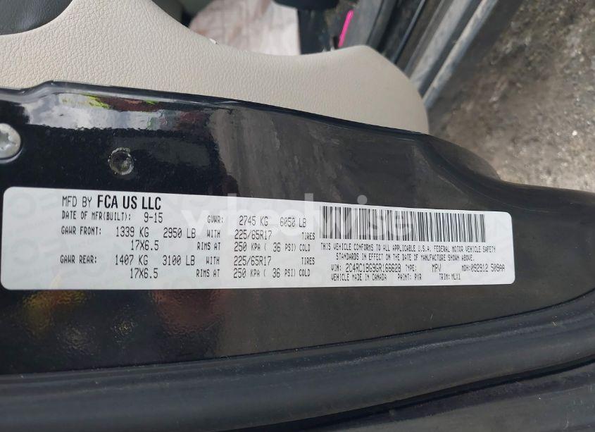 Photo 9 of 2016 Chrysler Town & COUNTRY TOURING (VIN 2C4RC1BG9GR166628)