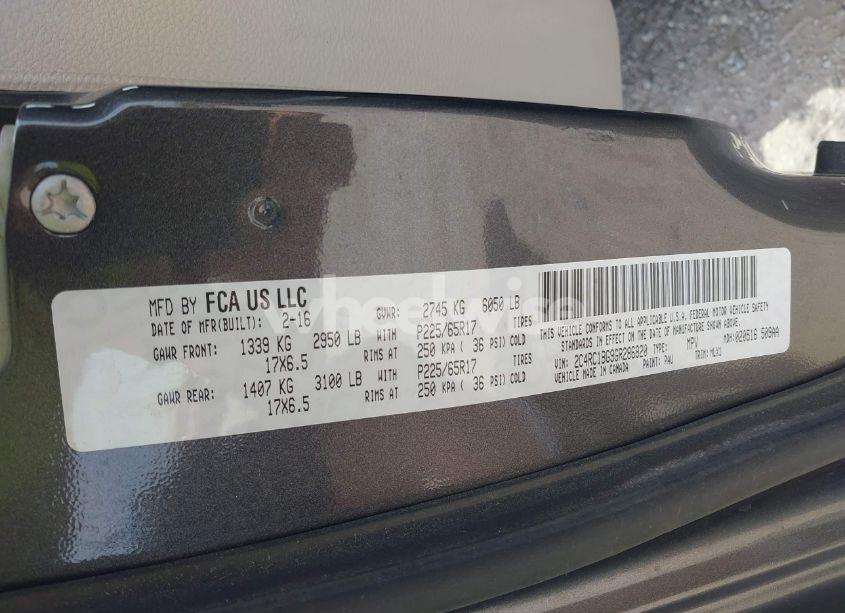 Photo 9 of 2016 Chrysler Town & COUNTRY TOURING (VIN 2C4RC1BG9GR286820)