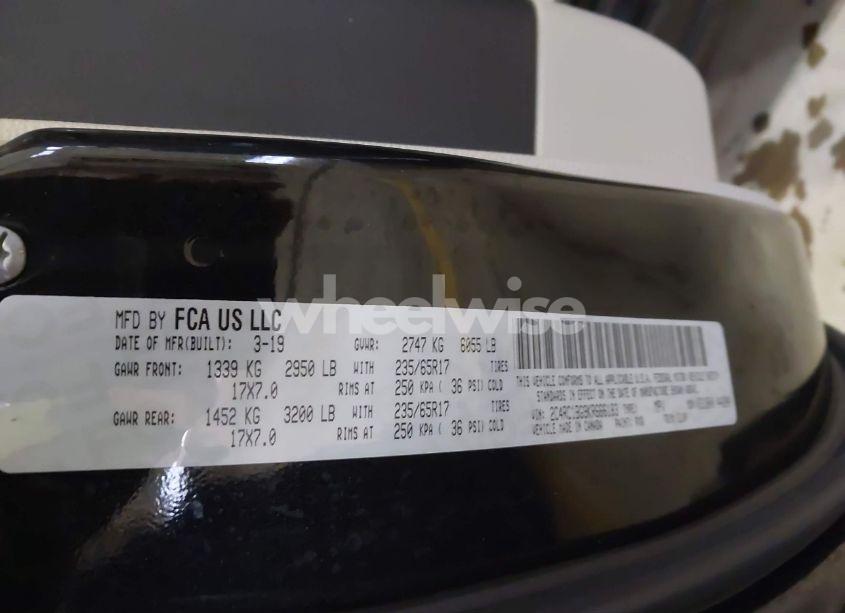 Photo 9 of 2019 Chrysler Pacifica TOURING L (VIN 2C4RC1BG9KR666183)