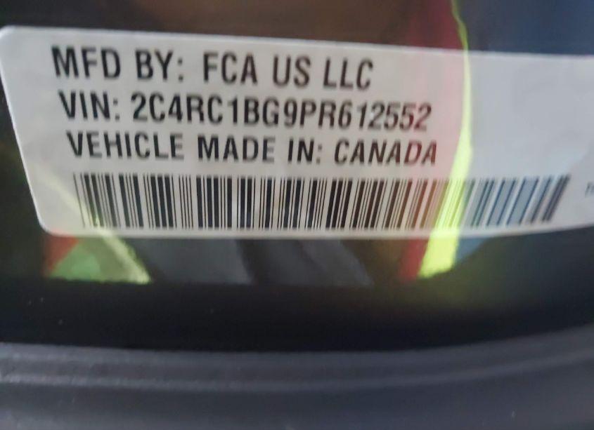 Photo 9 of 2023 Chrysler Pacifica TOURING L (VIN 2C4RC1BG9PR612552)