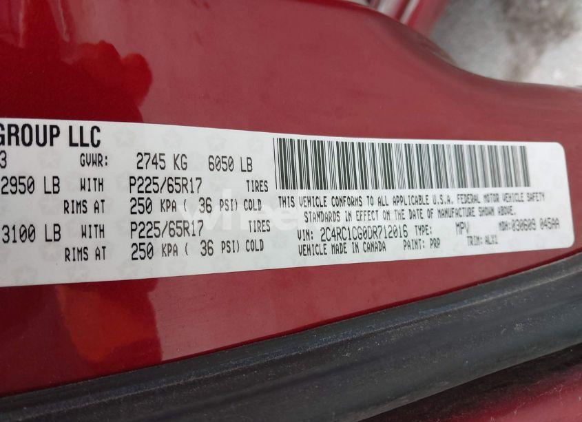 Photo 9 of 2013 Chrysler Town & COUNTRY TOURING-L (VIN 2C4RC1CG0DR712016)