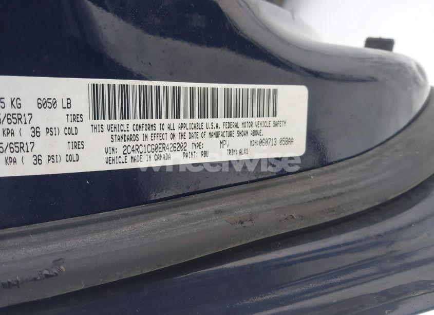 Photo 9 of 2014 Chrysler Town & COUNTRY TOURING-L (VIN 2C4RC1CG0ER426202)