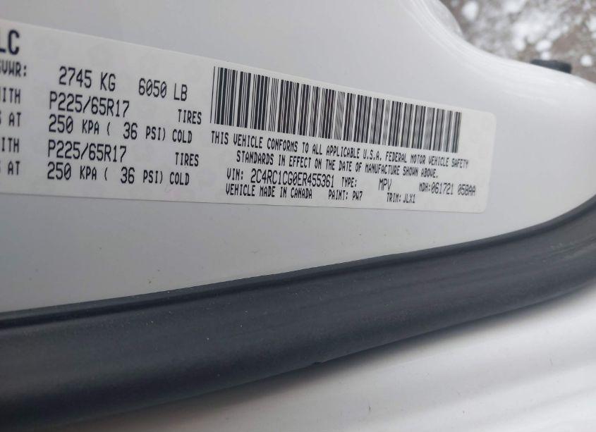 Photo 9 of 2014 Chrysler Town & COUNTRY TOURING-L 30TH ANNIVERSARY (VIN 2C4RC1CG0ER455361)