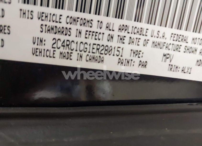 Photo 9 of 2014 Chrysler Town & COUNTRY TOURING-L (VIN 2C4RC1CG1ER280151)