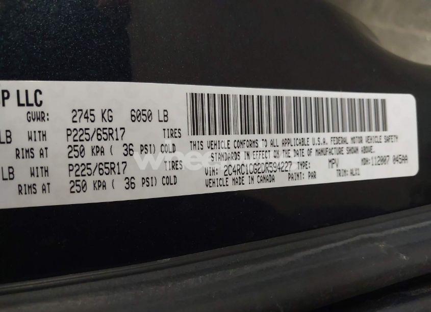 Photo 9 of 2013 Chrysler Town & COUNTRY TOURING-L (VIN 2C4RC1CG2DR594227)