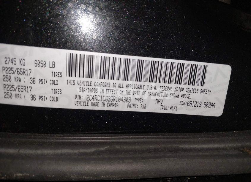 Photo 9 of 2016 Chrysler Town & COUNTRY TOURING-L ANNIVERSARY EDITION (VIN 2C4RC1CG3GR104303)