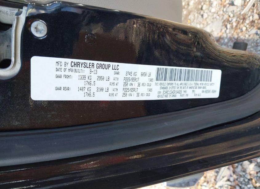 Photo 9 of 2014 Chrysler Town & COUNTRY TOURING-L (VIN 2C4RC1CG4ER164829)