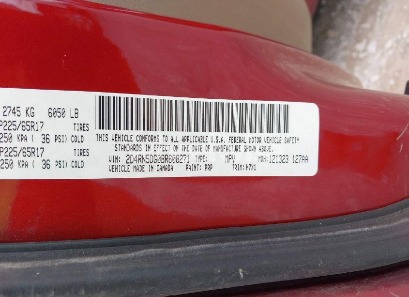 Photo 9 of 2014 Chrysler Town & COUNTRY TOURING-L (VIN 2C4RC1CG4ER168847)