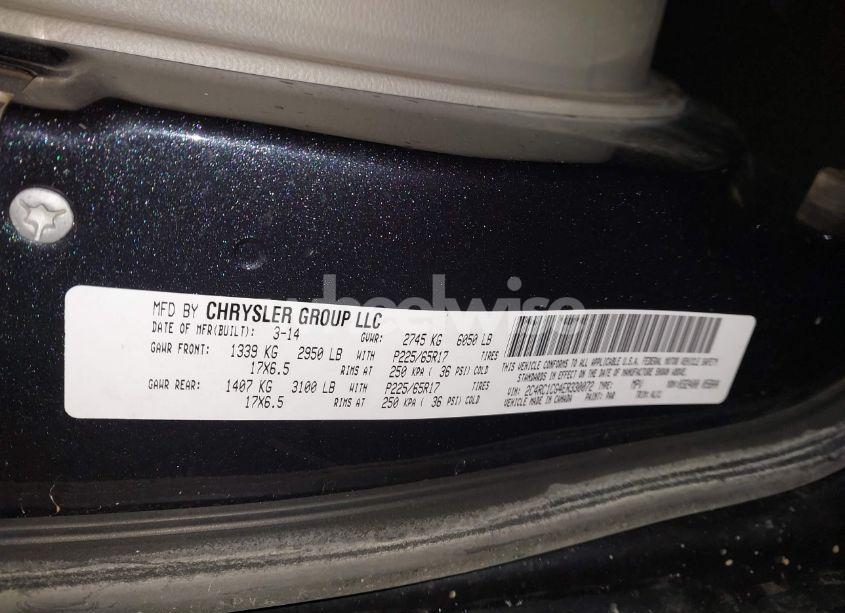 Photo 9 of 2014 Chrysler Town & COUNTRY TOURING-L (VIN 2C4RC1CG4ER330072)