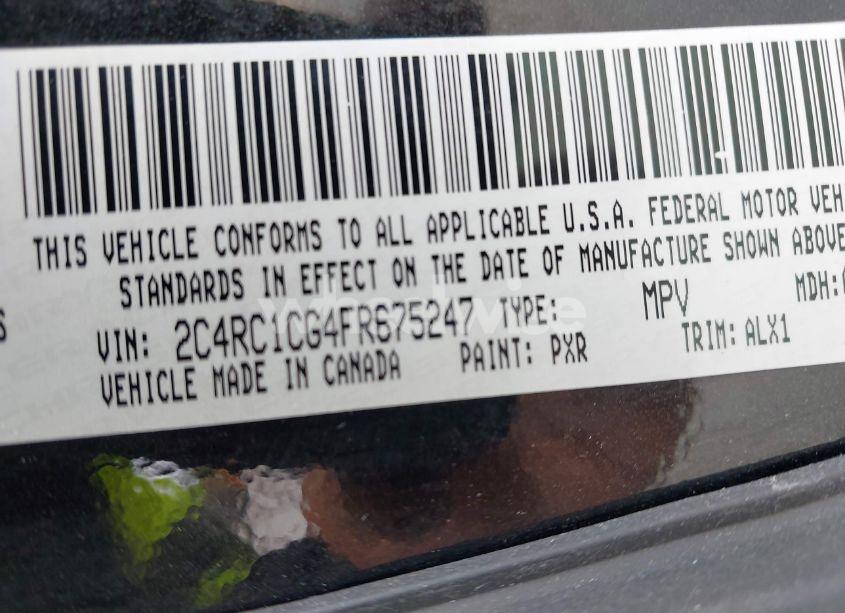 Photo 9 of 2015 Chrysler Town & COUNTRY TOURING-L (VIN 2C4RC1CG4FR675247)