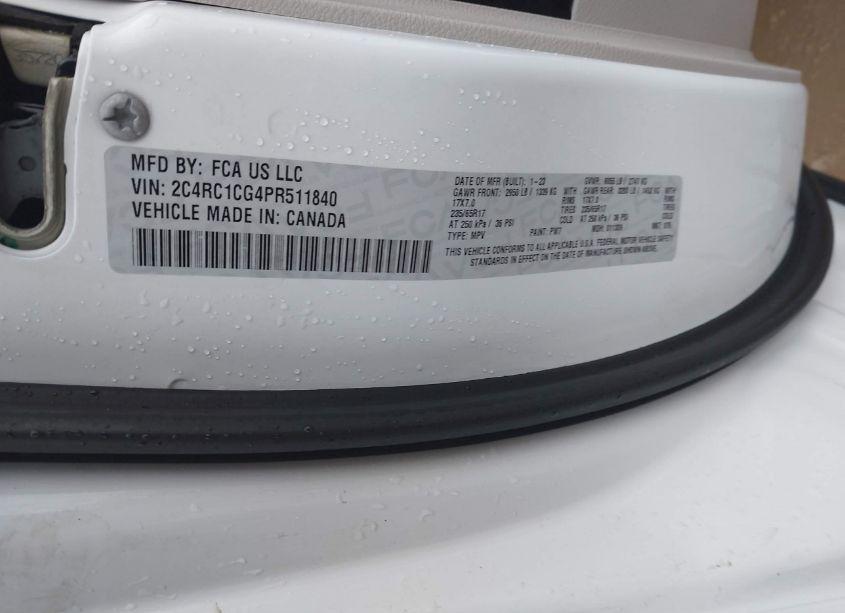 Photo 9 of 2023 Chrysler Voyager LX (VIN 2C4RC1CG4PR511840)