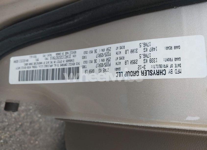 Photo 9 of 2012 Chrysler Town & COUNTRY TOURING-L (VIN 2C4RC1CG5CR279016)