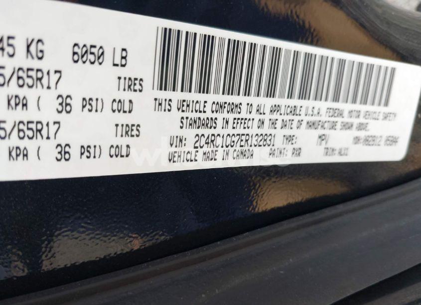 Photo 9 of 2014 Chrysler Town & COUNTRY TOURING-L (VIN 2C4RC1CG7ER132831)