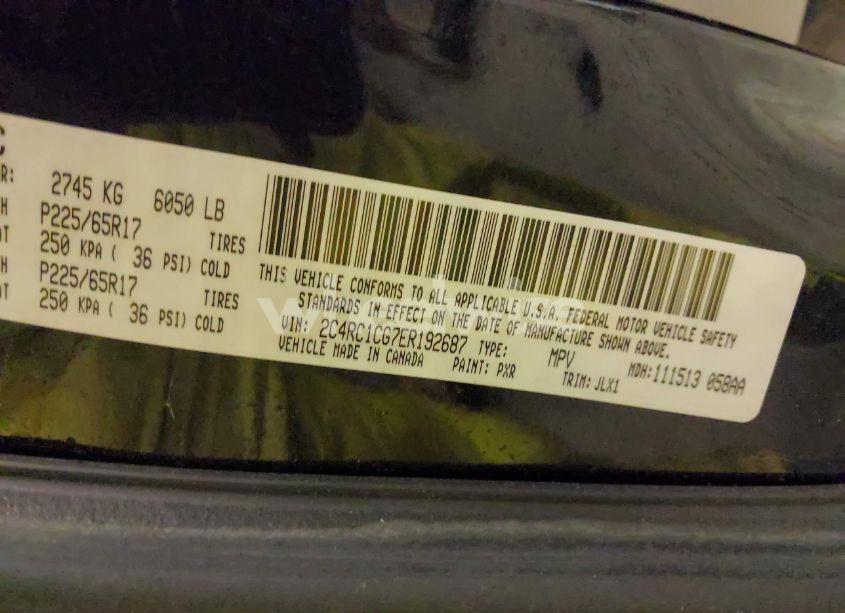 Photo 9 of 2014 Chrysler Town & COUNTRY TOURING-L 30TH ANNIVERSARY (VIN 2C4RC1CG7ER192687)