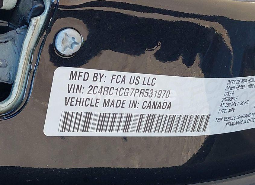 Photo 9 of 2023 Chrysler Voyager LX (VIN 2C4RC1CG7PR531970)