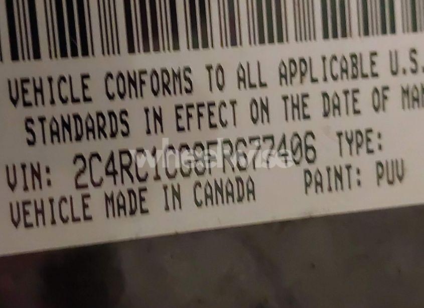 Photo 9 of 2015 Chrysler Town & COUNTRY TOURING-L (VIN 2C4RC1CG8FR677406)