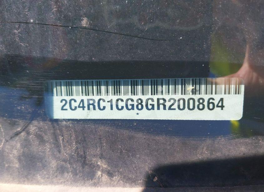 Photo 9 of 2016 Chrysler Town & COUNTRY TOURING-L ANNIVERSARY EDITION (VIN 2C4RC1CG8GR200864)