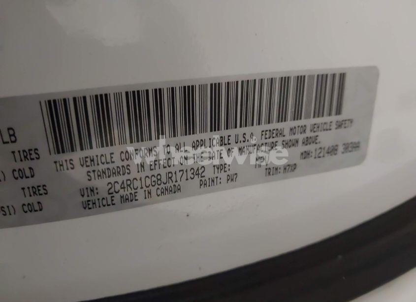 Photo 9 of 2018 Chrysler Pacifica LX (VIN 2C4RC1CG8JR171342)