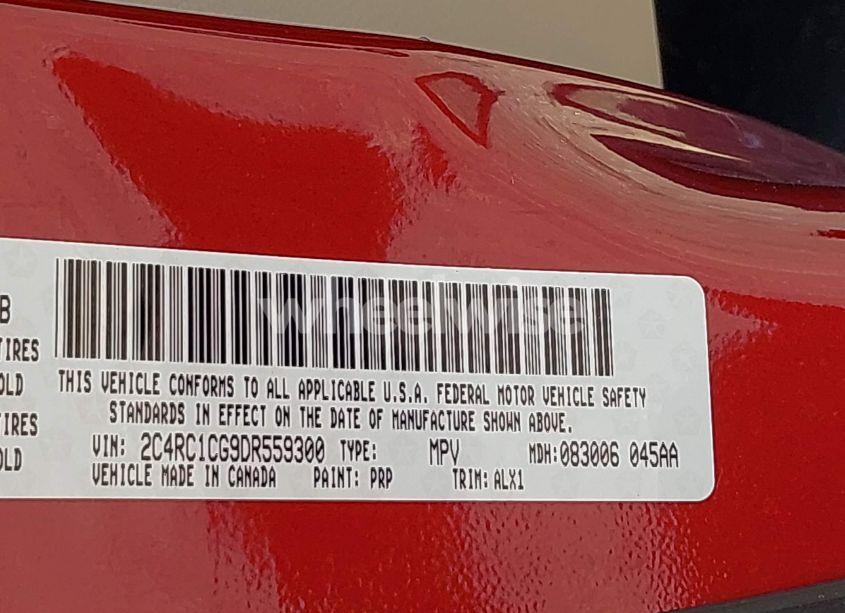 Photo 9 of 2013 Chrysler Town & COUNTRY TOURING-L (VIN 2C4RC1CG9DR559300)