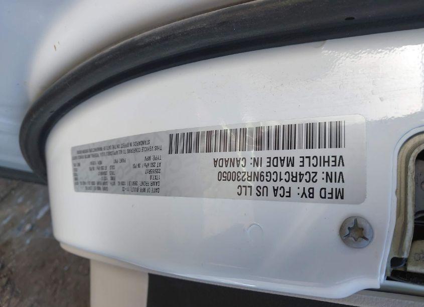 Photo 9 of 2022 Chrysler Voyager LX (VIN 2C4RC1CG9NR230050)