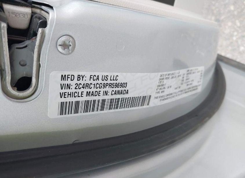 Photo 9 of 2023 Chrysler Voyager LX (VIN 2C4RC1CG9PR596903)